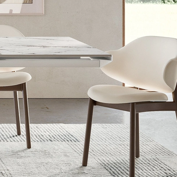 Sedia in tessuto Holly di Calligaris