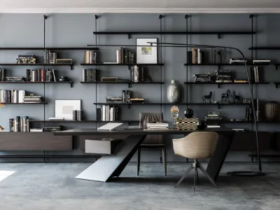 Scopri la scrivania Nasdaq di Cattelan: accessori casa e complementi di design per il tuo ufficio