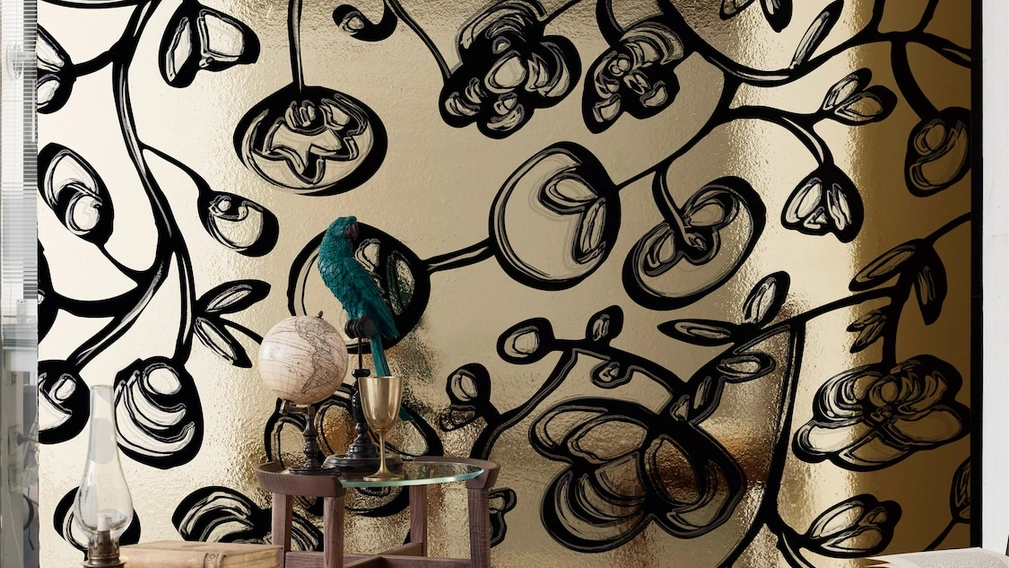 Carta da parati Blooming di Spaghetti Wall