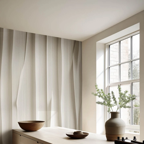 Carta da parati Carving di Spaghetti Wall