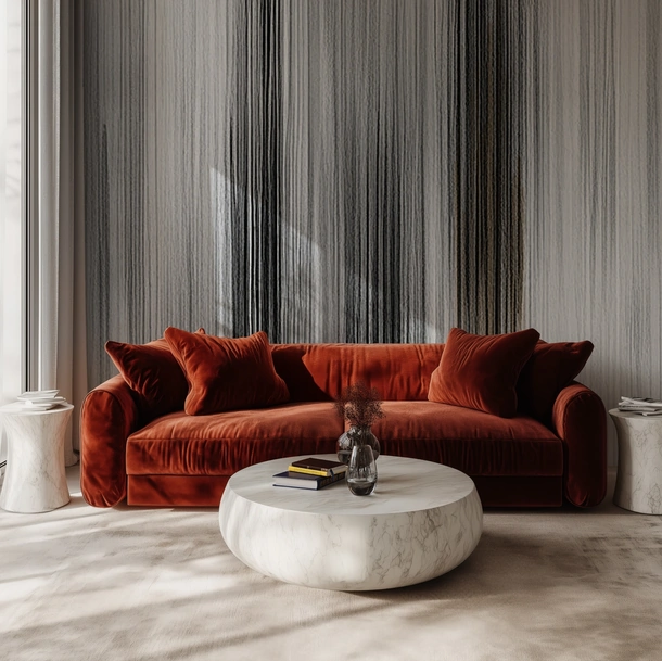 Carta da parati Evanescence di Spaghetti Wall