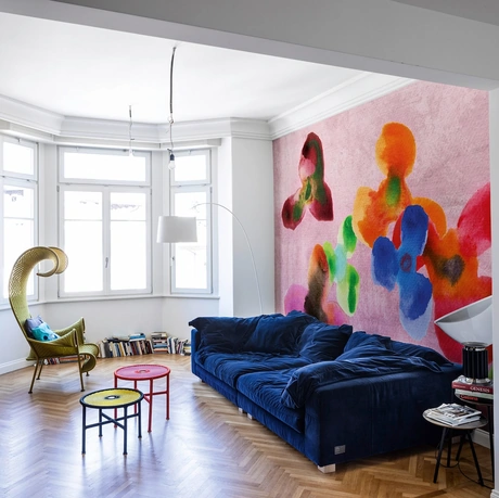 Carta da parati Floating di Spaghetti Wall