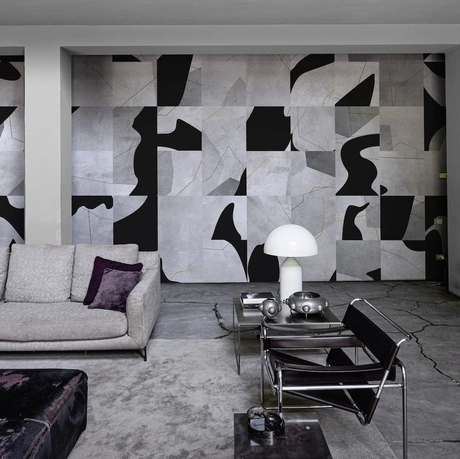 Carta da parati Forms di Spaghetti Wall