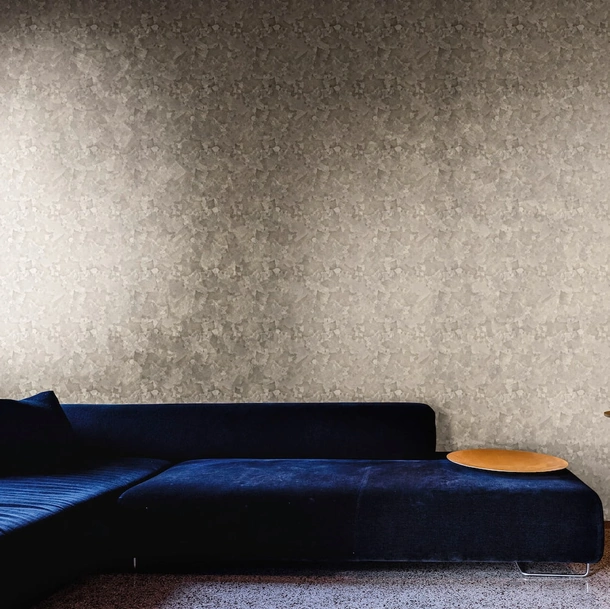 Carta da parati Metal Zinc di Spaghetti Wall