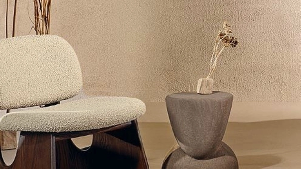 Tavolino Ovoo in gres porcellanato di Nature Design