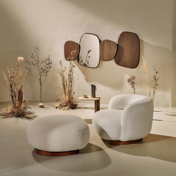 Pouf Pebble Big di Nature Design
