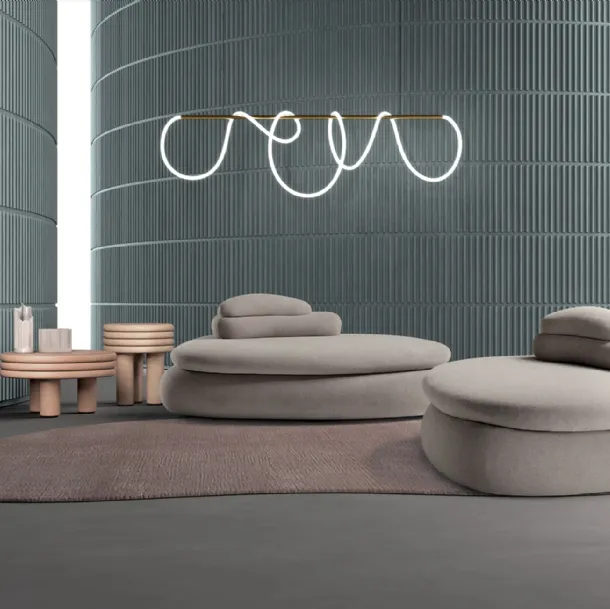 Pouf Letto di design Petra di Dienne Salotti