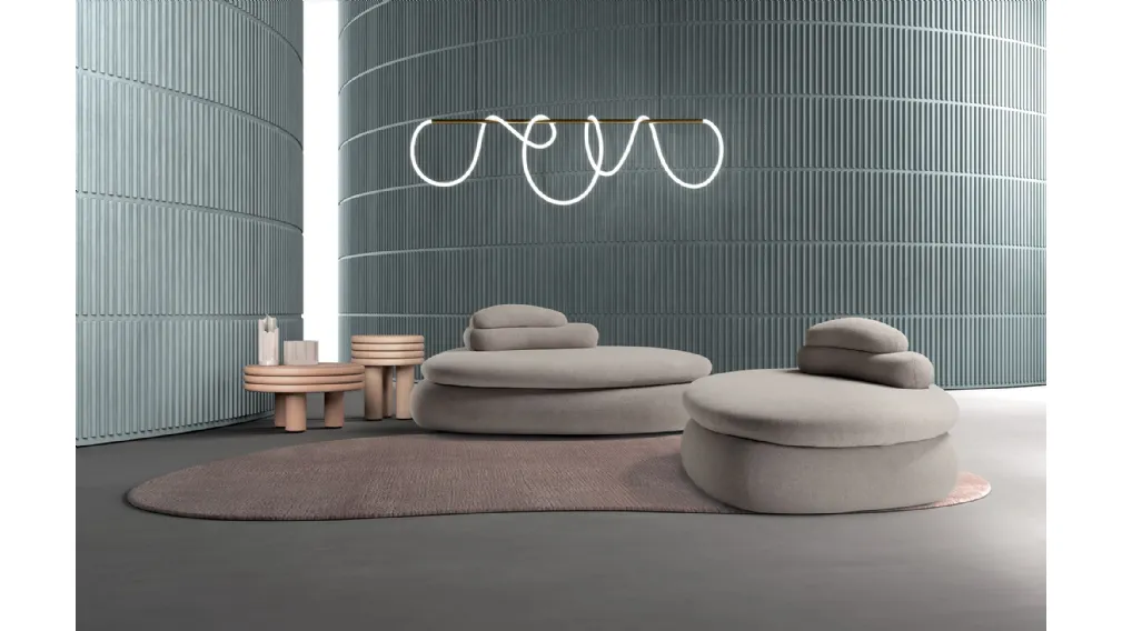 Pouf Letto di design Petra di Dienne Salotti