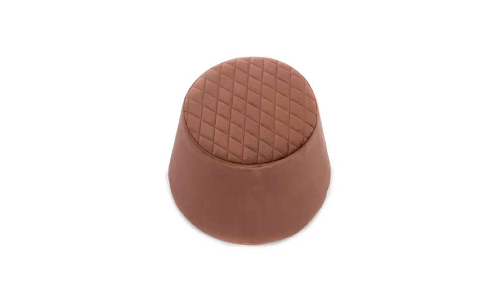 Pouf Buddy in velluto di Stones