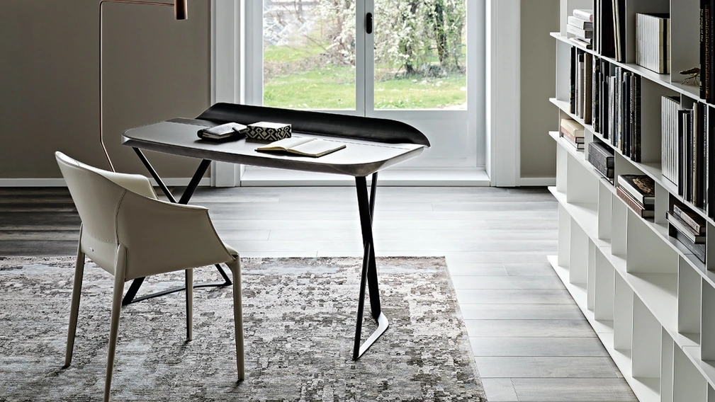 Scrittoio Cocoon Leather di Cattelan Italia