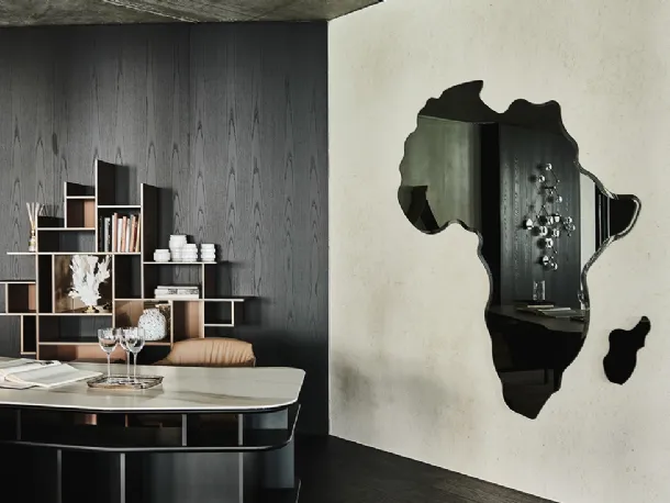 Specchio sagomato Africa Magnum di Cattelan Italia