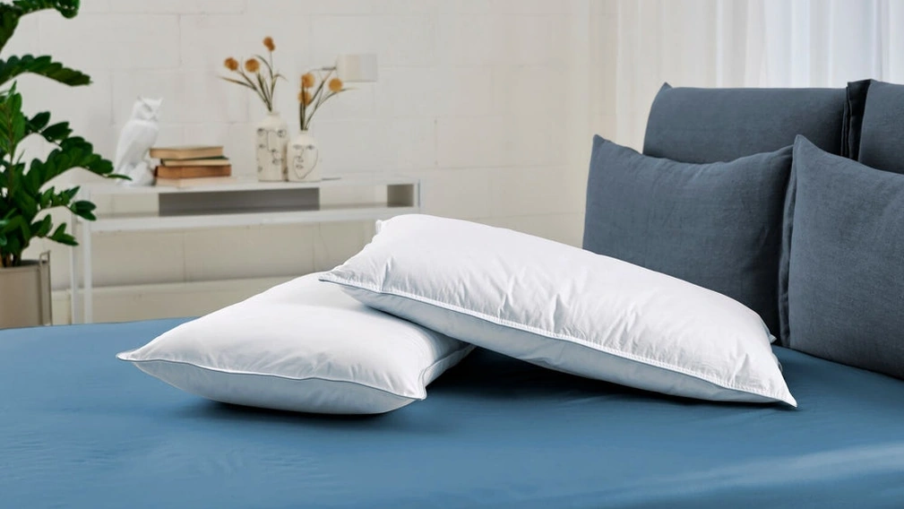 Guanciale in piuma Leev di Dorelan