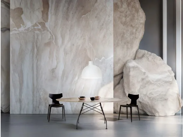 Lampada a sospensione Bellissima in tecnopolimero termoplastico finitura Lucida di Kartell