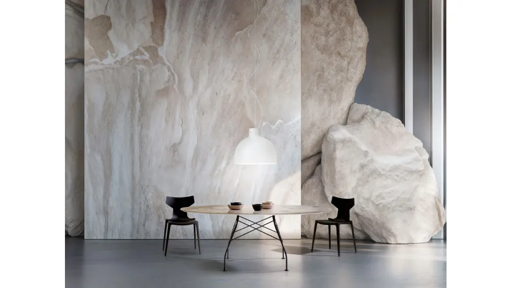 Lampada a sospensione Bellissima in tecnopolimero termoplastico finitura Lucida di Kartell