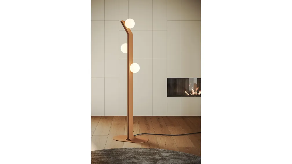 Lampada da terra Brand Floor di Ronda Design