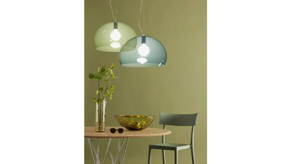 Lampada a sospensione Fl/y di Kartell
