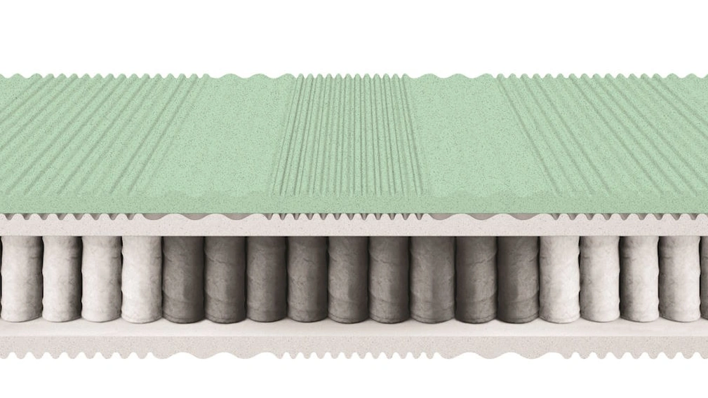 Materasso Sinfonia Standard a molle insacchettate e memory di Morfeus