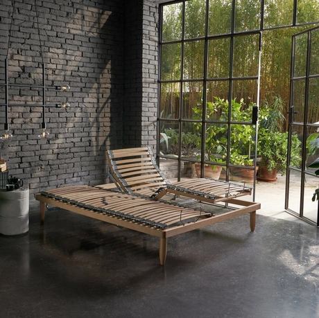 Rete in legno Natural 38 Elettrica di Dorelan