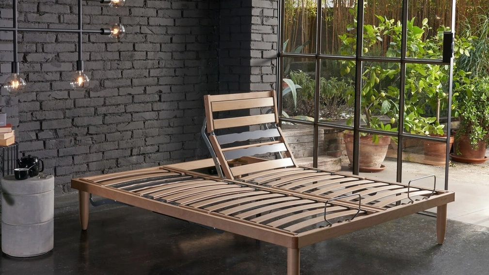 Rete in legno Natural 68 Elettrica di Dorelan