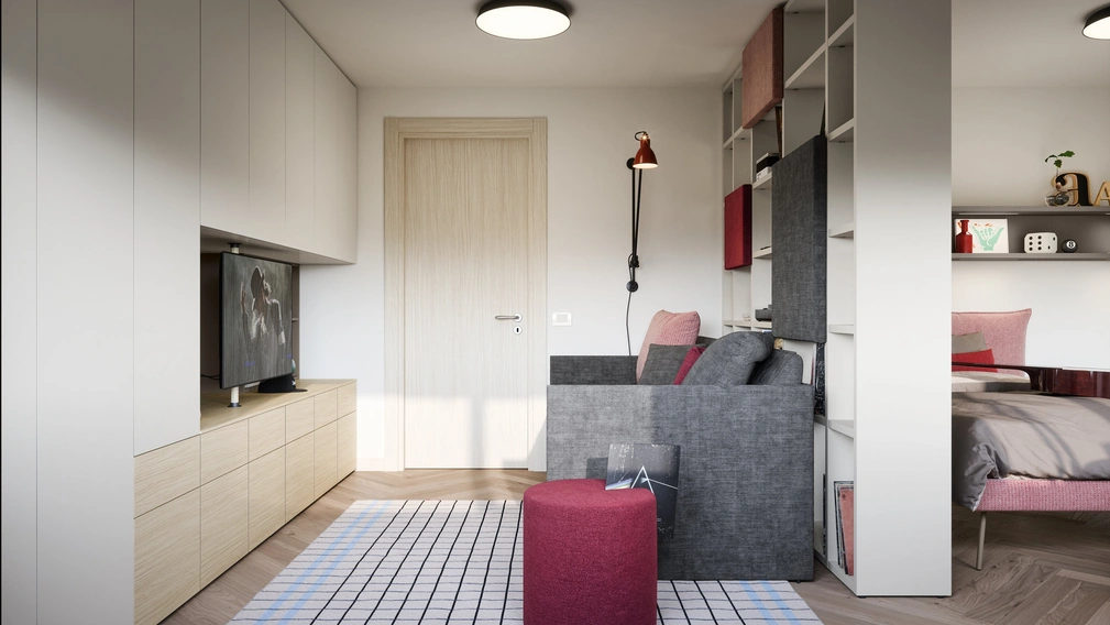 Cameretta Letto a Divano di Nidi