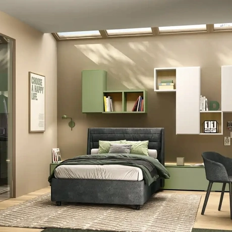 Cameretta per ragazzi Y114 di Moretti Compact Camerette