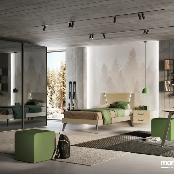 Cameretta componibile Y116 di Moretti Compact Camerette