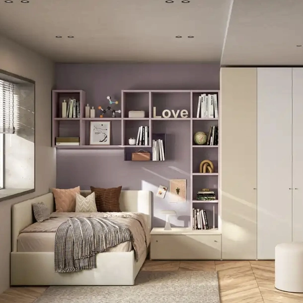 Cameretta su misura per ragazzi Y117 di Moretti Compact Camerette