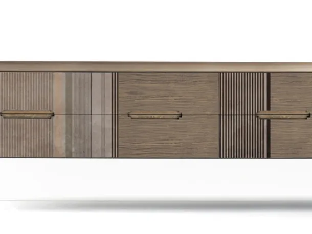 Comò Icon's 102 New Decò V02 in legno con stampa decorativa di Devina Nais