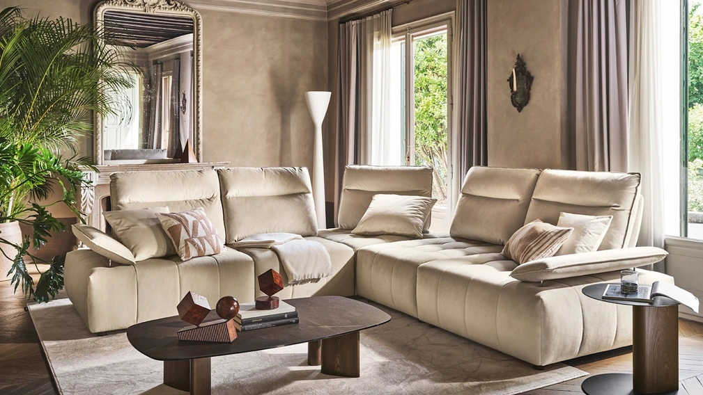 Divano angolare Equipe di Calligaris