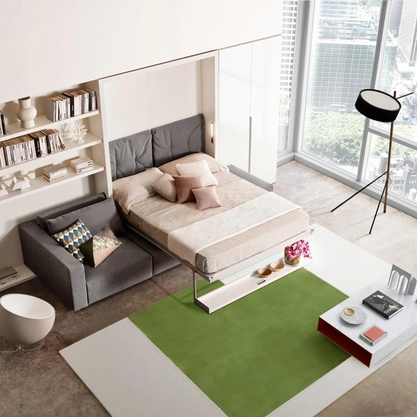 Letto a scomparsa Swing 01 di Clei
