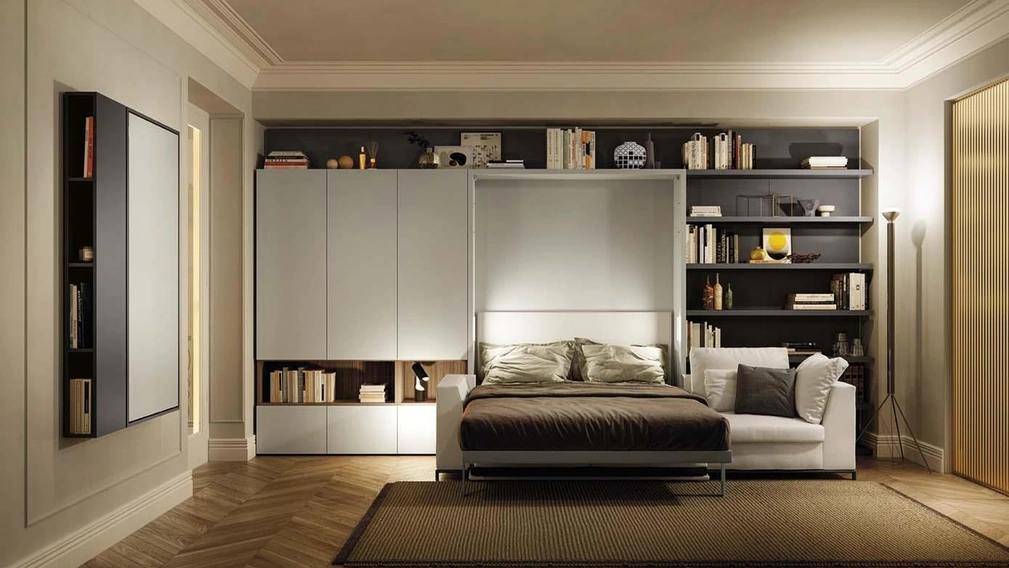 Letto a scomparsa Tonale 02 di Clei
