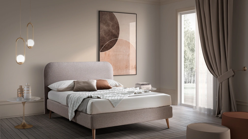Letto Bogart Twenty con box contenitore di San Lorenzo