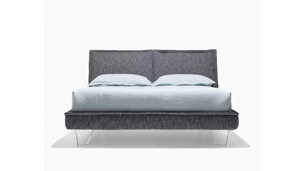 Letto in tessuto imbottito Cala di Alto