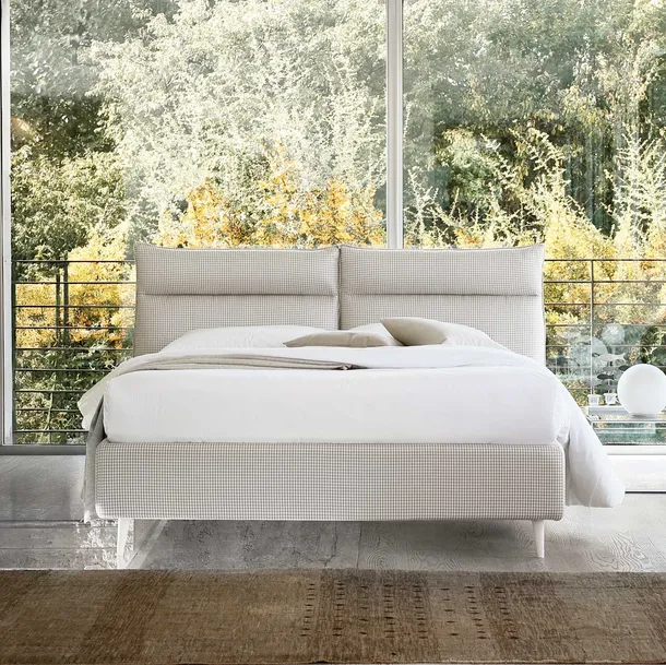 Letto con contenitore Cefalù di Noctis