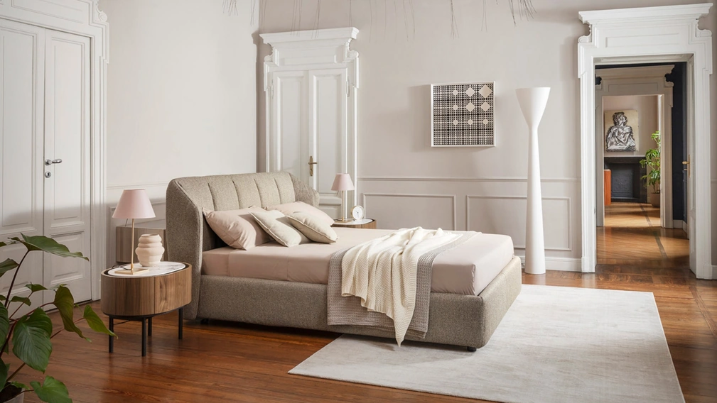 Letto con box contenitore Jill di Calligaris