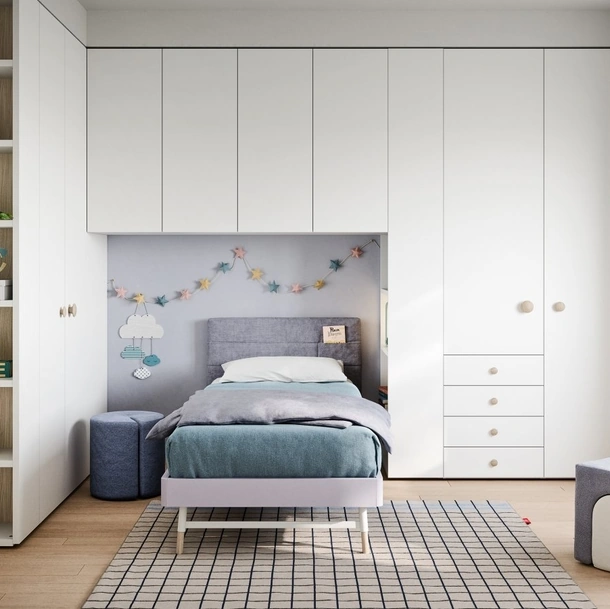 Letto singolo Nuk di Nidi