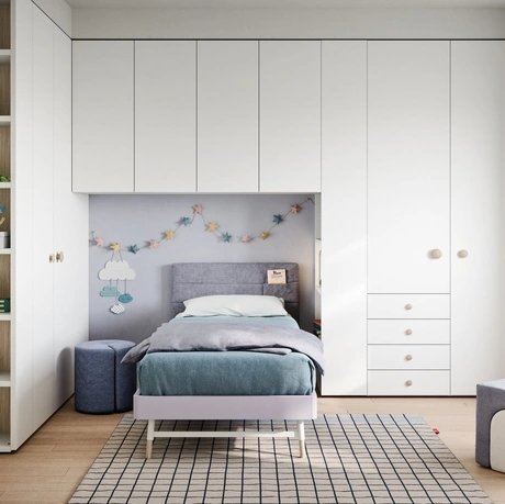 Letto singolo Nuk di Nidi
