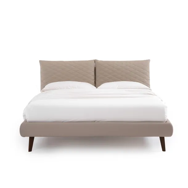 Letto con testiera trapuntata So Regular di Noctis