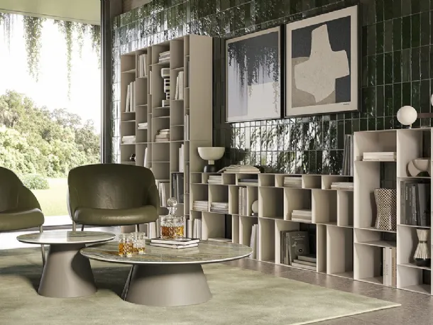 Libreria componibile Latitude di Cattelan Italia