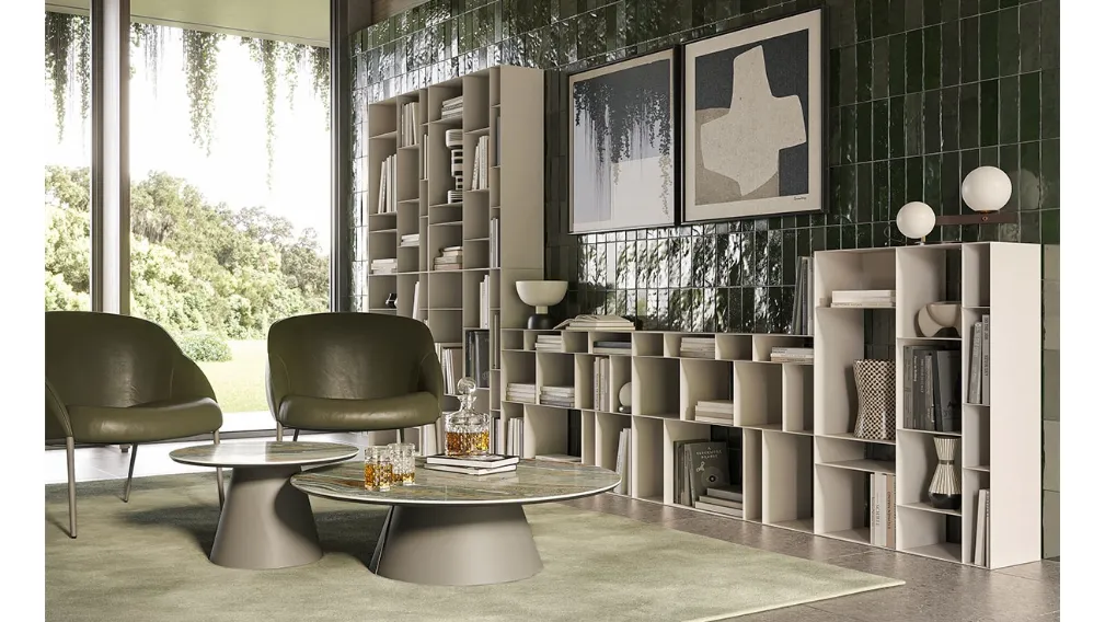 Libreria componibile Latitude di Cattelan Italia