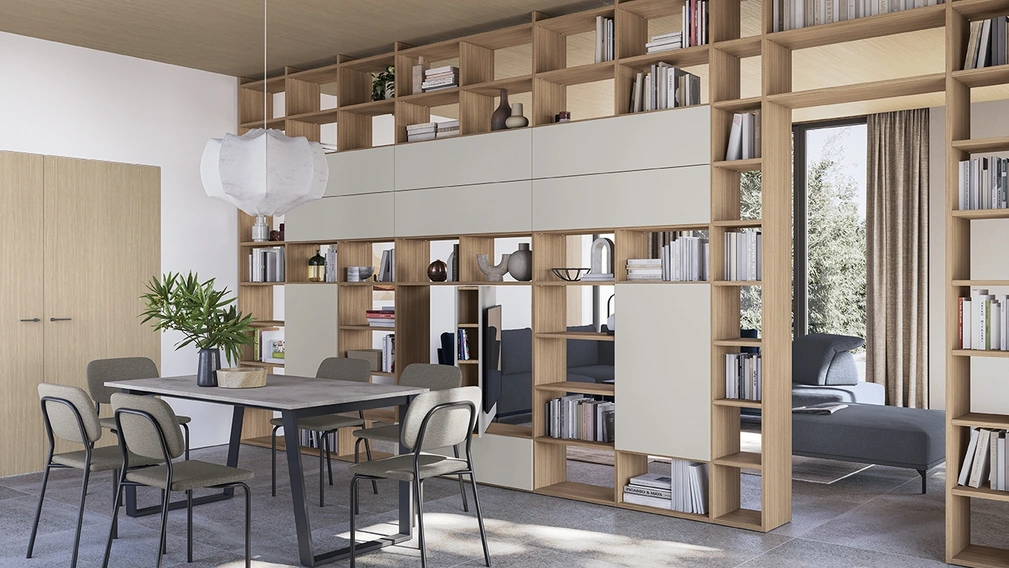 Libreria Infinity L118 di Colombini Casa