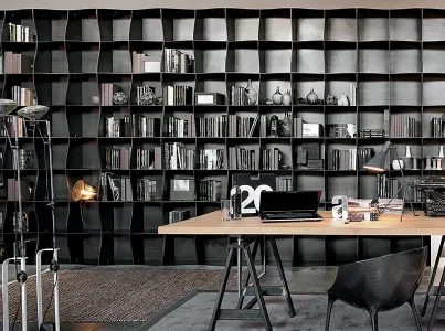 Libreria in metallo Iron-Ic di Ronda Design