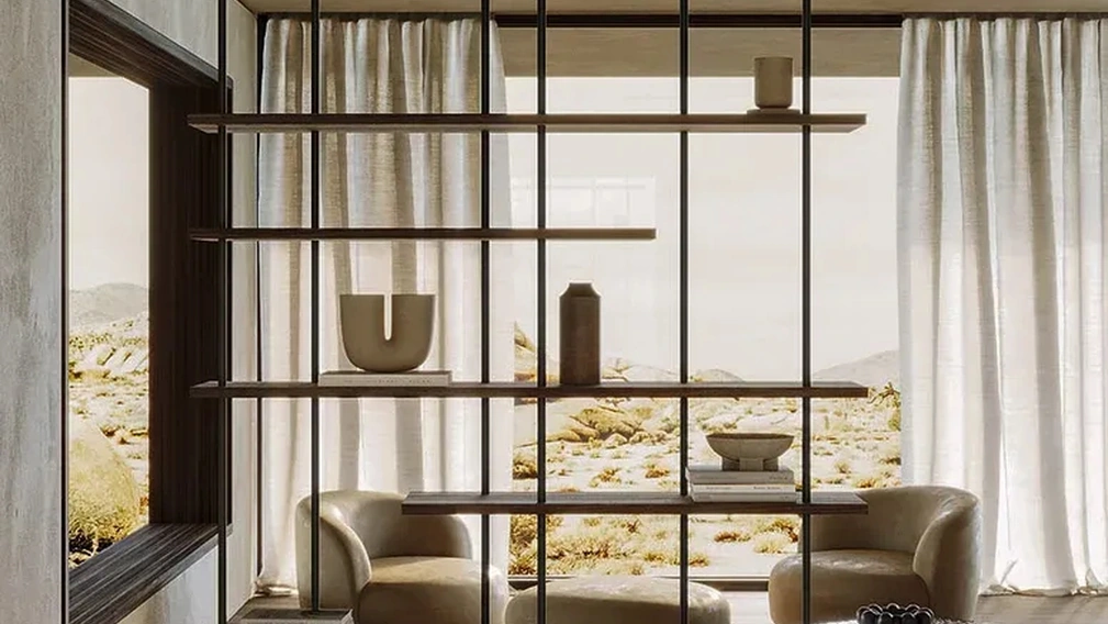 Libreria divisoria Random di Nature Design