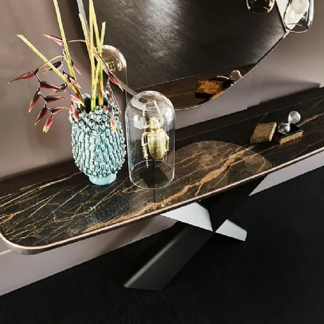 Consolle in ceramica Marmi Terminal Keramik Premium di Cattelan Italia