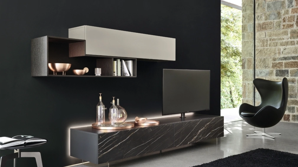 Mobile Porta Tv Vesa su Cabaret di Sangiacomo