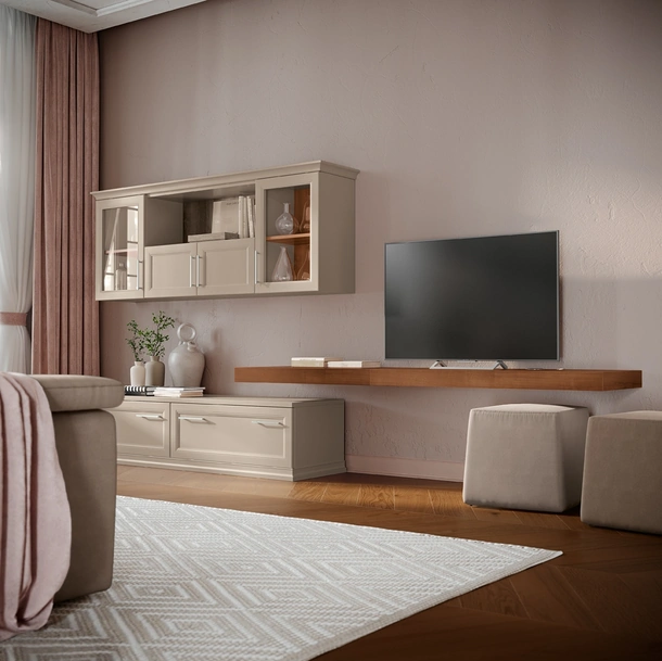 Parete Attrezzata Arcadia AS011 di Colombini Casa