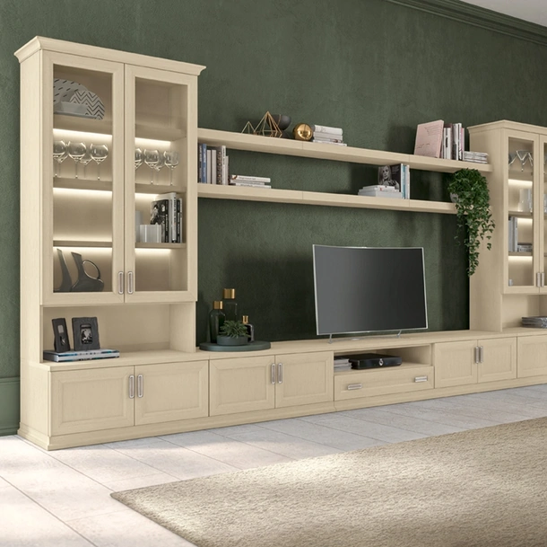 Parete Attrezzata Arcadia AS018 di Colombini Casa