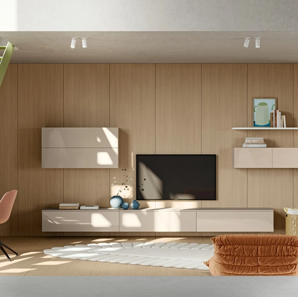 Parete Attrezzata Eclettica EG002 di Colombini Casa