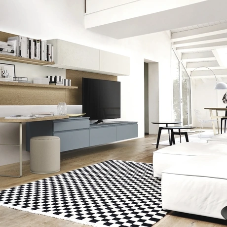 Parete Attrezzata Lampo 004 Laccata di Sangiacomo