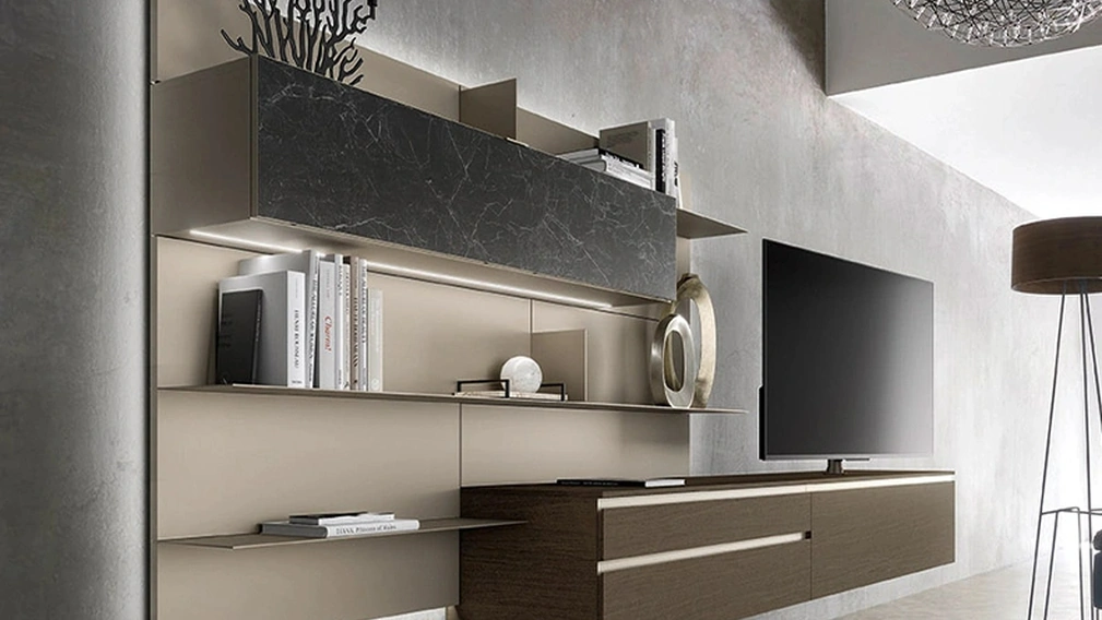 Parete Attrezzata Lampo 017 di Sangiacomo